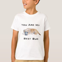 Staffy Puppy Your My Best Bud,