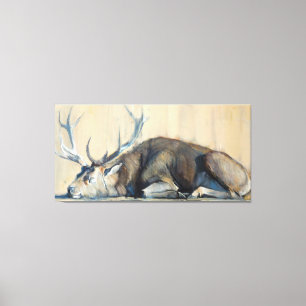 Stag 2014 canvas print