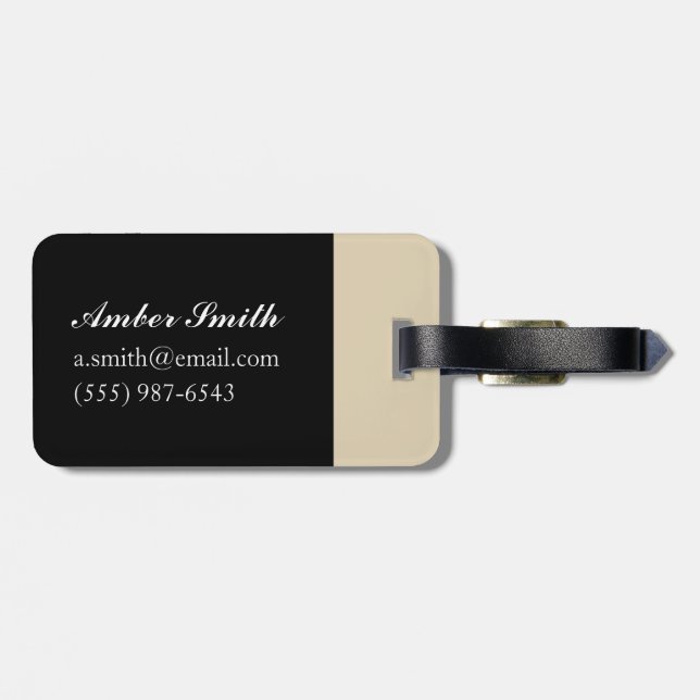 Stag 2014 luggage tag (Back Horizontal)