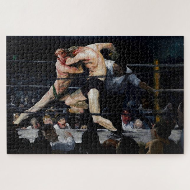 Stag at Sharkey's 1909 Jigsaw Puzzle (Horizontal)