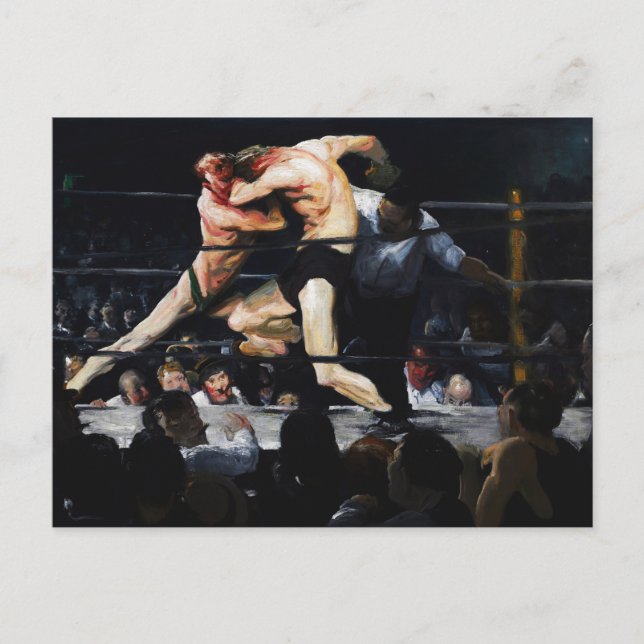 Stag at Sharkey's by George Bellows Postcard (Front)
