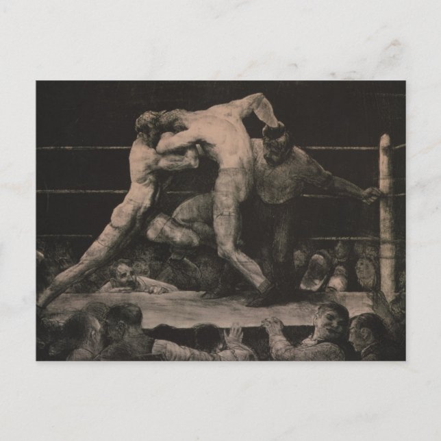 Stag at Sharkey's Postcard (Front)