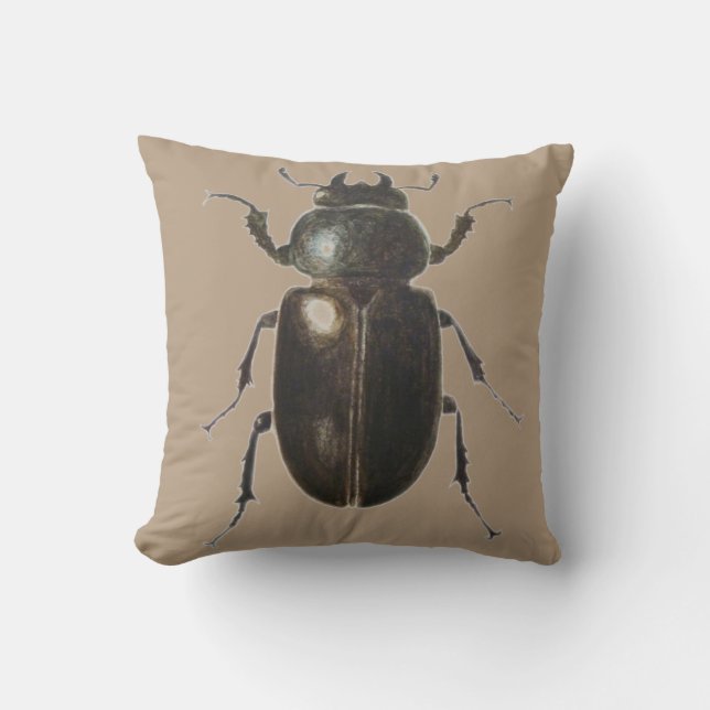 Stag Beetle 2011 Cushion (Front)