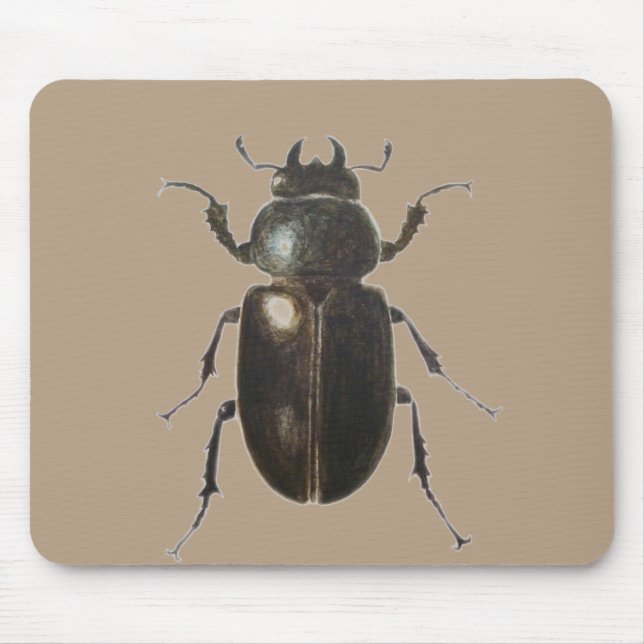 Stag Beetle 2011 Mouse Pad (Front)