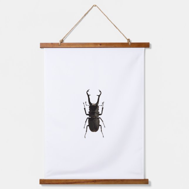 Stag Beetle Hanging Tapestry (Front)