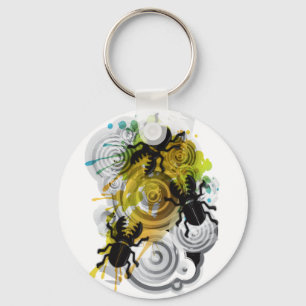 Stag_Beetle Key Ring