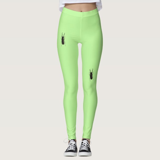 Stag Beetle Leggings (Front)