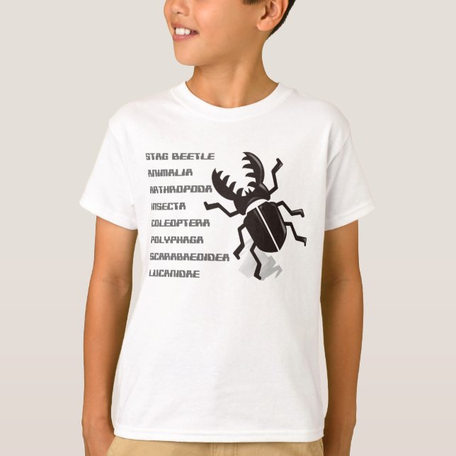 Stag beetle T-Shirt (Front)