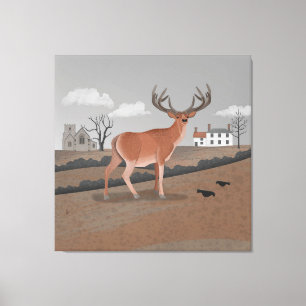 Stag Canvas Print