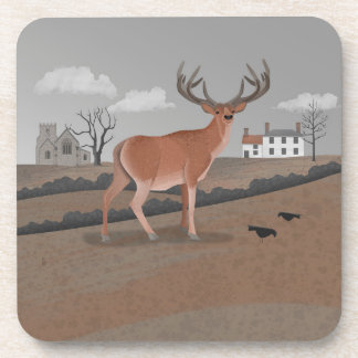 Stag Coaster