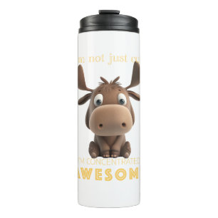 Stag Concentrated Awesome Cute Adorable Funny  Thermal Tumbler