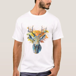 Stag Deer Animal World Wildlife Beauty Adventure T-Shirt
