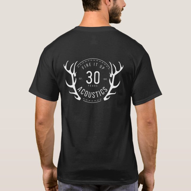 STAG Design2 - Mens Basic Tee (Back)
