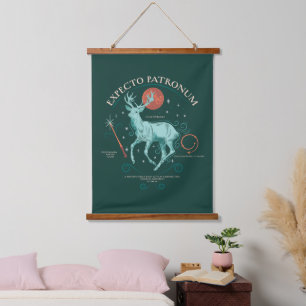 Stag Expecto Patronum Graphic Hanging Tapestry