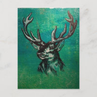 Stag head