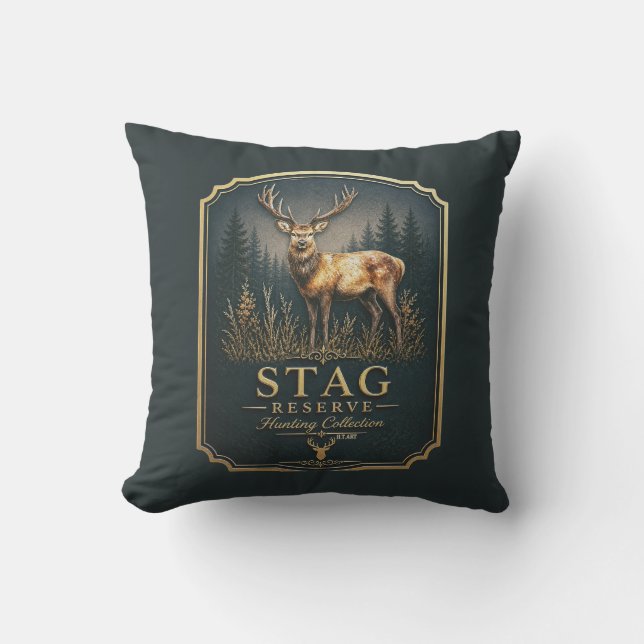 STAG – HUNTING COLLECTION  CUSHION (Front)