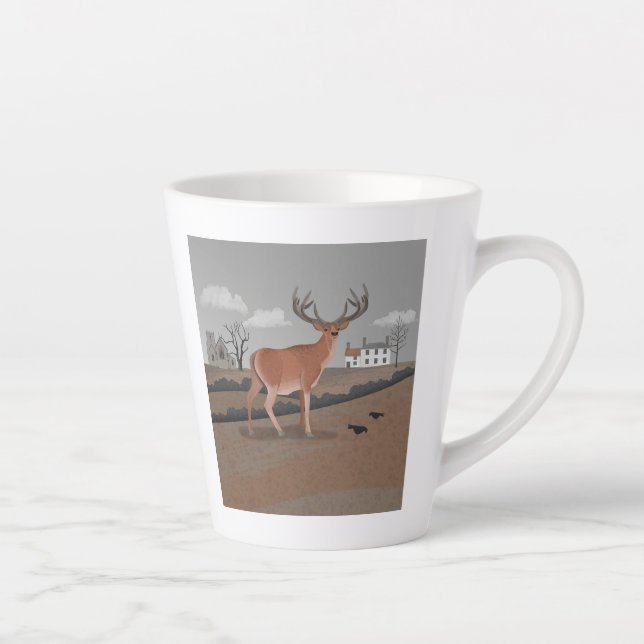 Stag Latte Mug (Right)