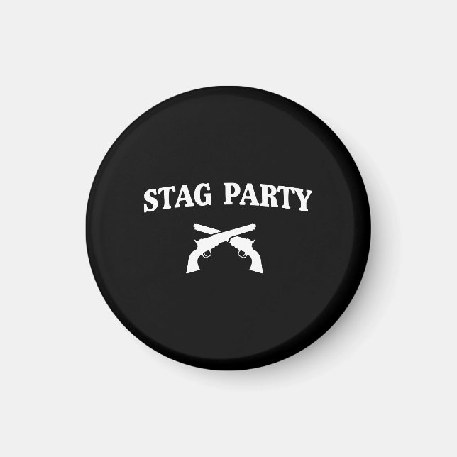 Stag Party Magnet (Front)