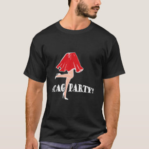 Stag party with high heels, women go partying, par T-Shirt