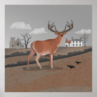 Stag Poster