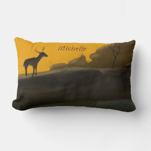 Stag, Splendor Personalized Pillow