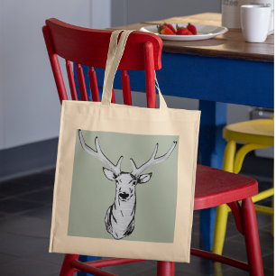 Stag Tote Bag For Men