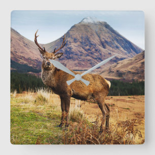 Stag Wall Clock