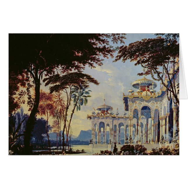 Stage Design for 'Ruslan and Lyudmila' by (Front Horizontal)
