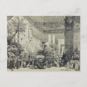 Stage Design for the final act Postcard