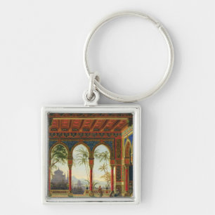 Stage design for the opera 'Ruslan and Lyudmila' Key Ring