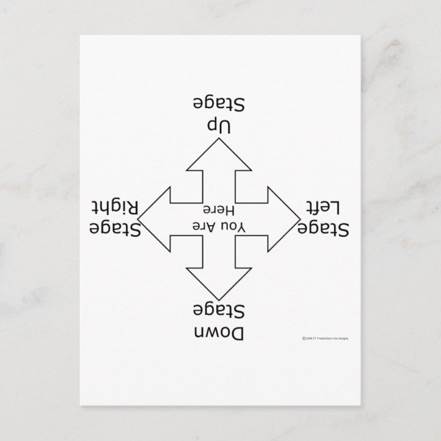 Stage Directions Postcard (Front)