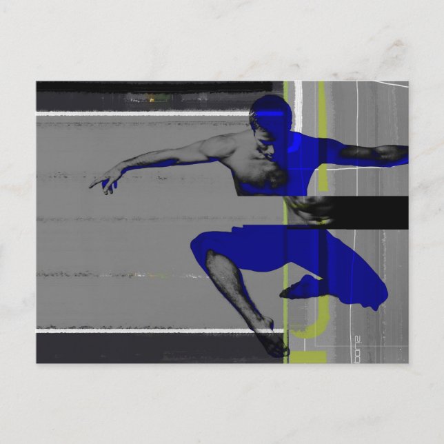 STAGE FLIGHT POSTCARD (Front)