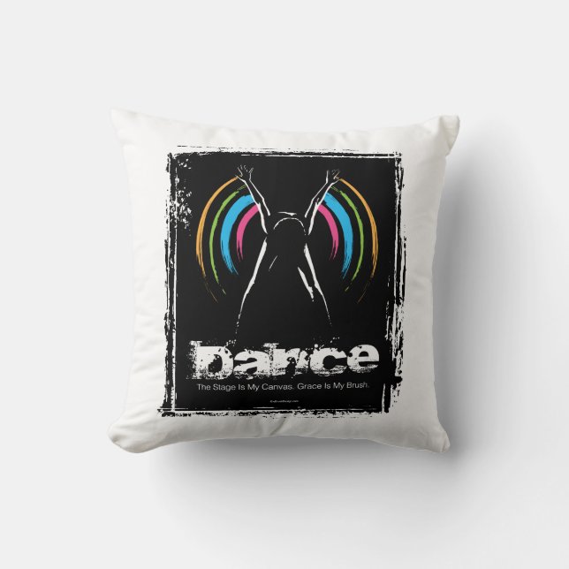 Stage Is My Canvas (Dance) Cushion (Front)