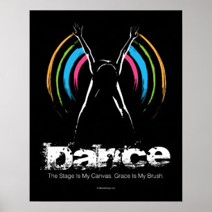 Stage Is My Canvas (Dance) Poster