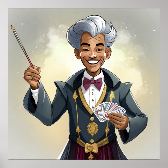 Stage Magician Poster (Front)