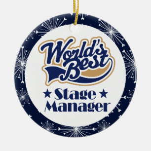 Stage Manager Gift Ornament