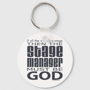 Stage Manager God Key Ring
