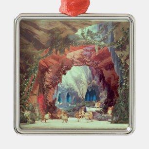 Stage model for the opera 'Tannhauser' Metal Tree Decoration