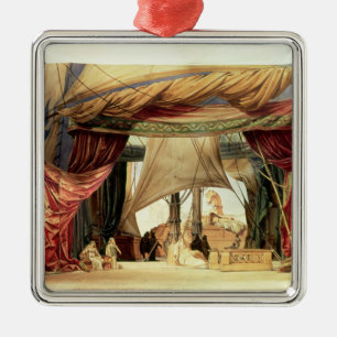 Stage model for the opera 'Tristan and Isolde' Metal Tree Decoration