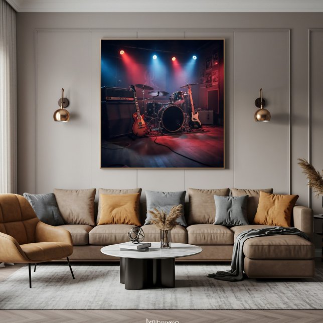 Stage of Vibrations Canvas Print (Creator Uploaded)