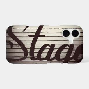 "Stage" Vintage Sign