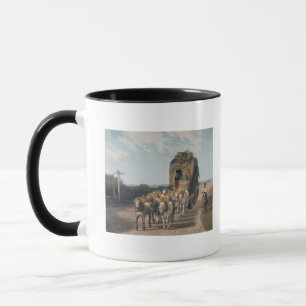 Stage Waggon, engraved by J. Baily Mug