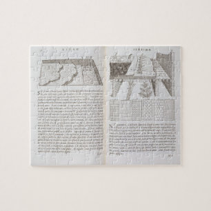 Stages and methods of laying floors, from 'Della A Jigsaw Puzzle