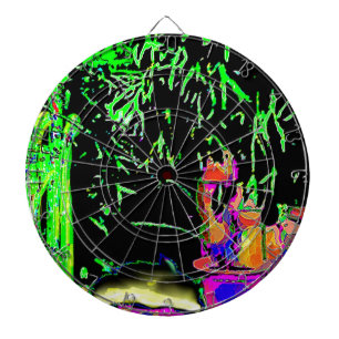 Staghorn Ferns jGibney The MUSEUM Zazzle Gifts Dartboard