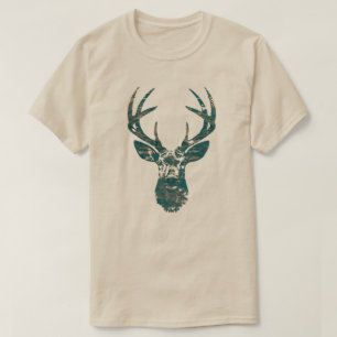 Stag's head with antlers T-Shirt
