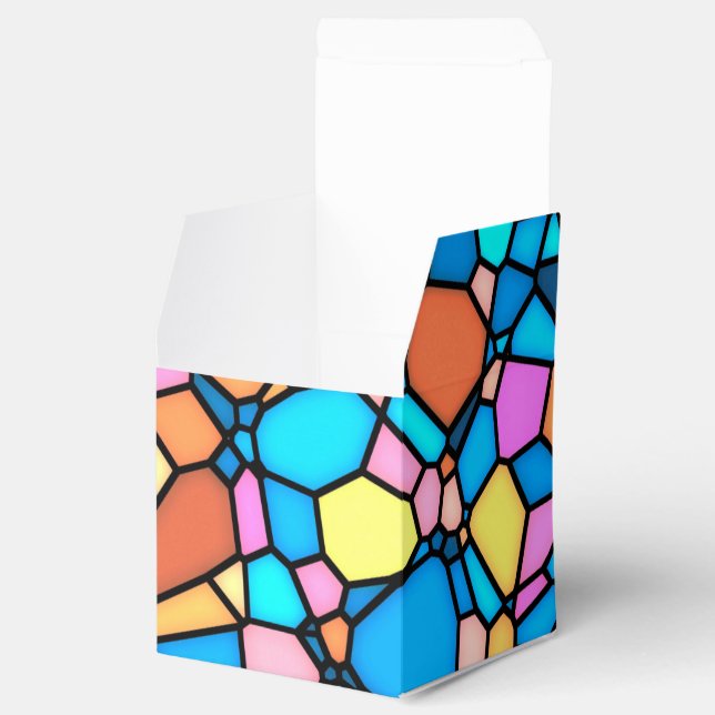Stain Glass Lite Favour Box (Opened)