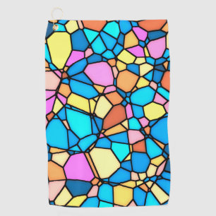 Stain Glass Lite Golf Towel