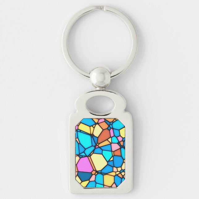 Stain Glass Lite Key Ring (Front)