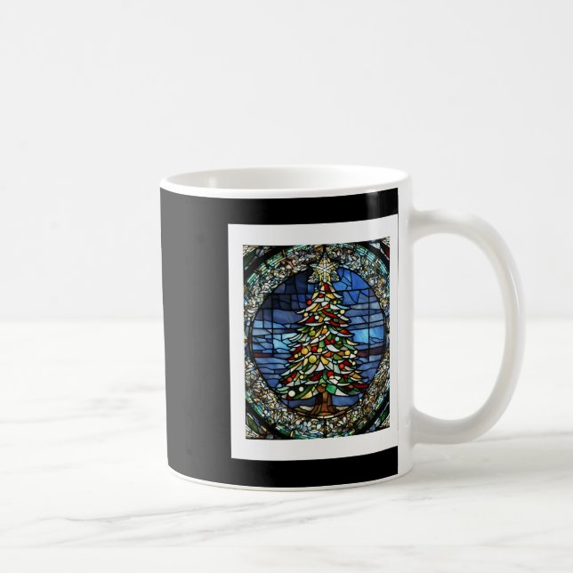 Stained Gl Christmas  Coffee Mug (Right)