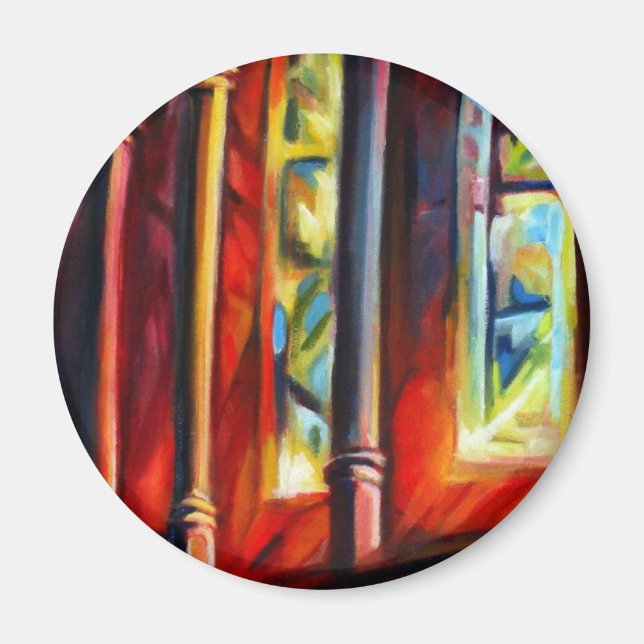 Stained Glass 1 Magnet (Front)